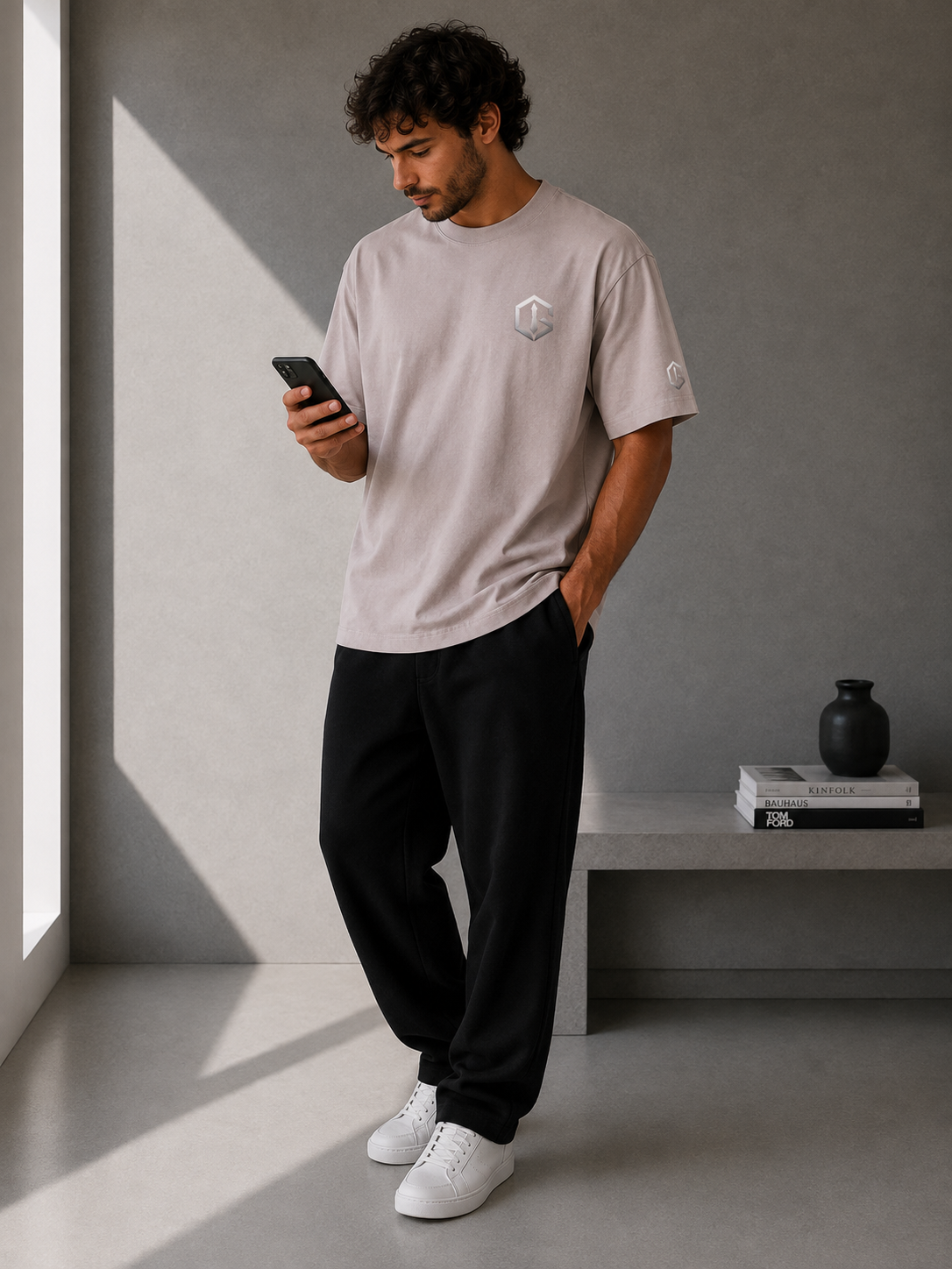 T-shirt Silent District Sable