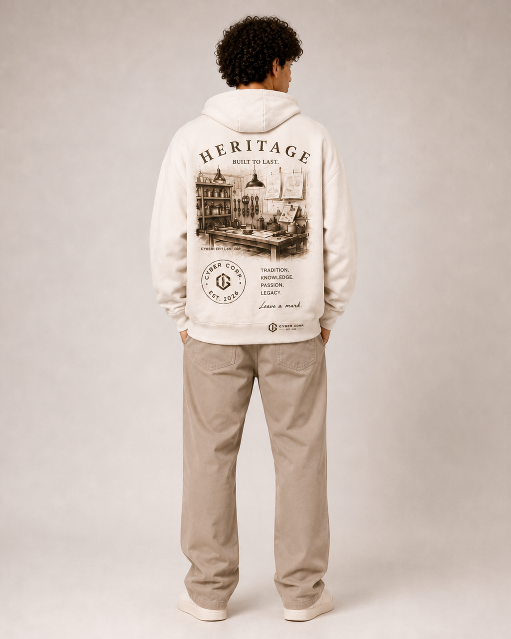 Heritage Sweat Ivory