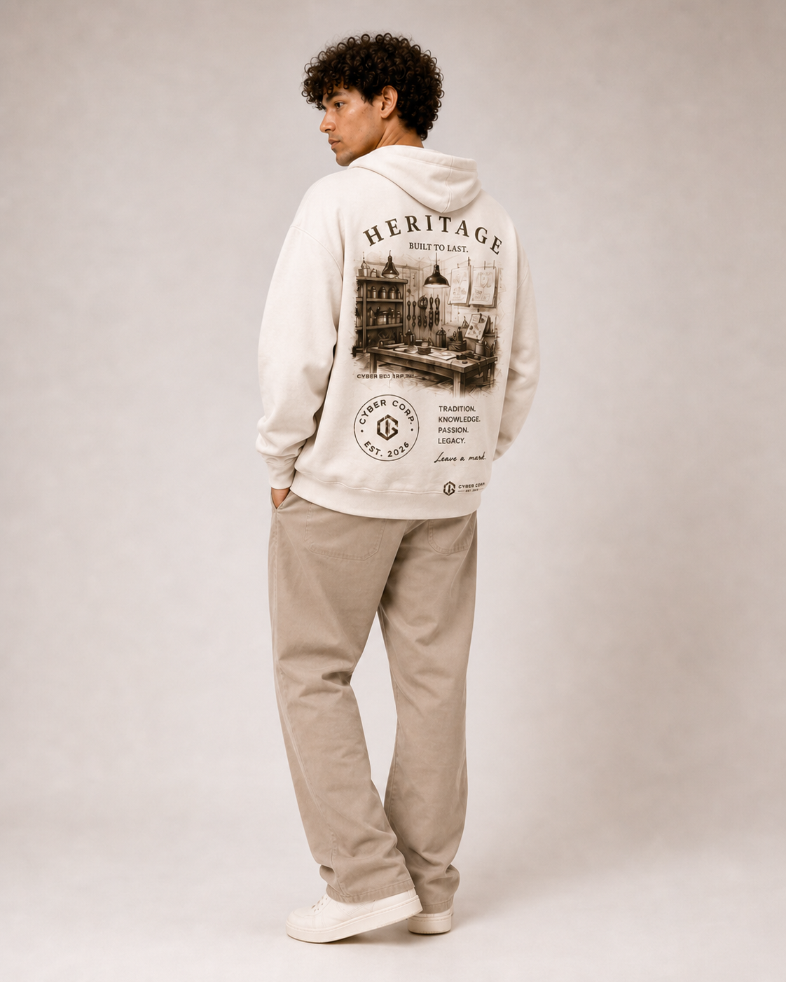 Heritage Sweat Ivory