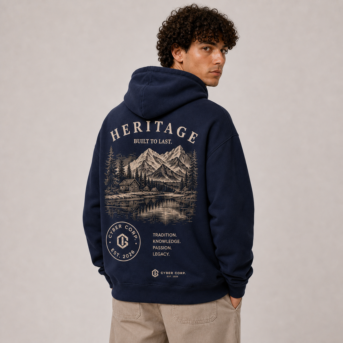 Heritage Sweat Navy