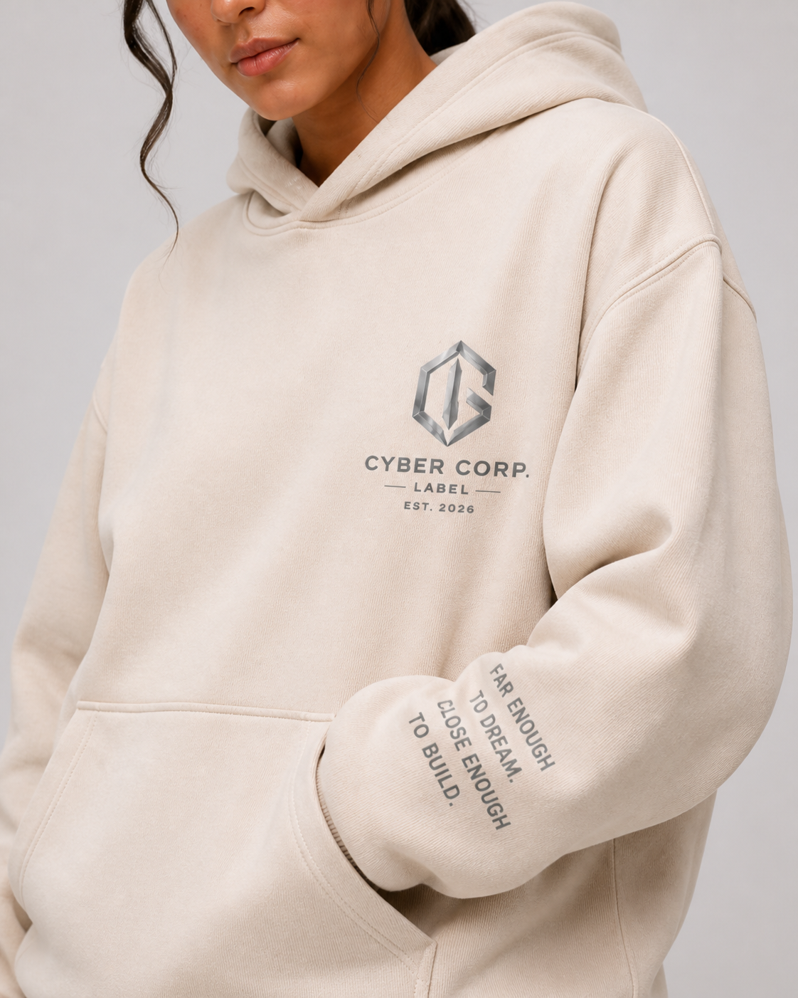 Silent Horizon Sweat Raw Natural