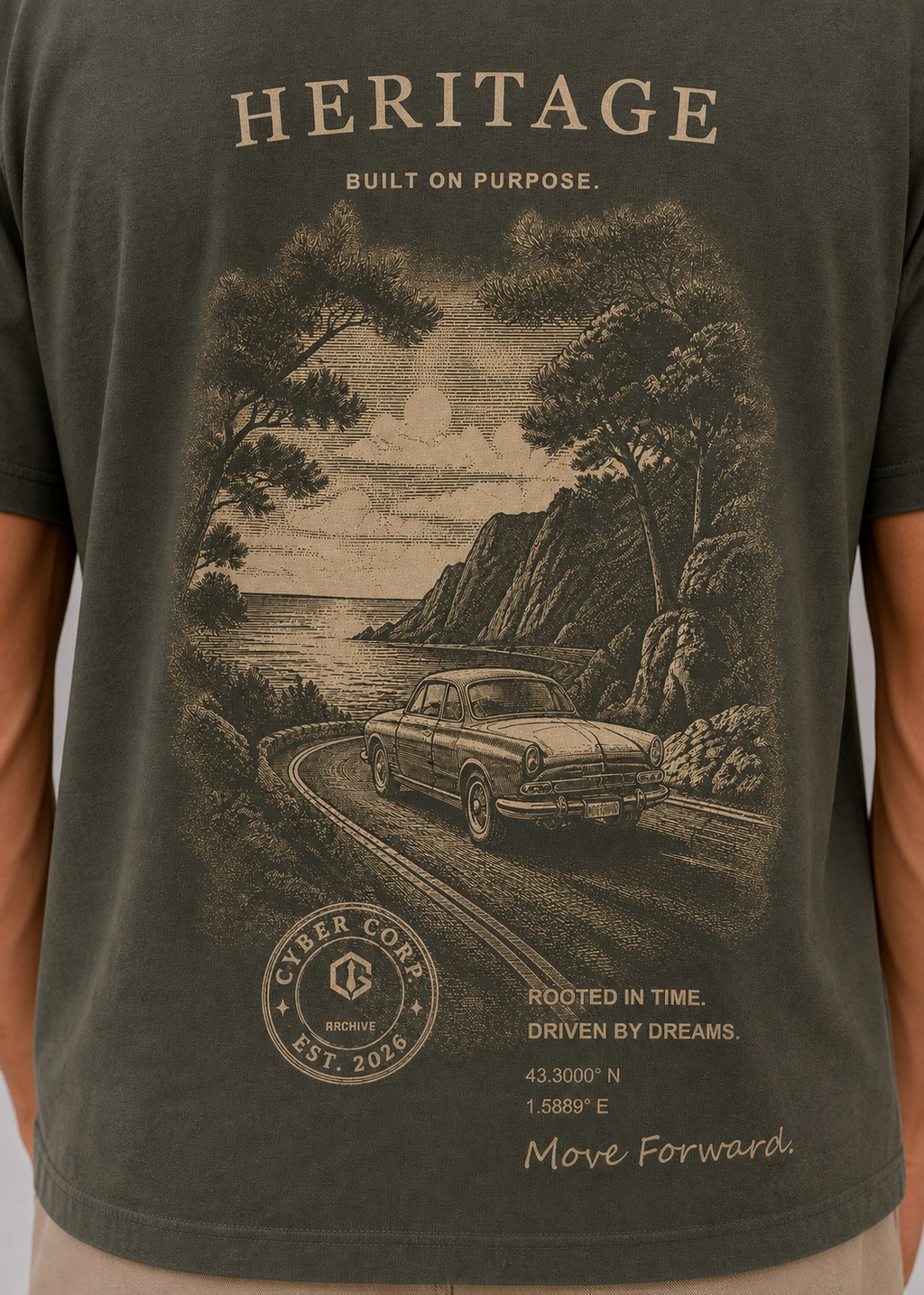 Heritage Organic Khaki