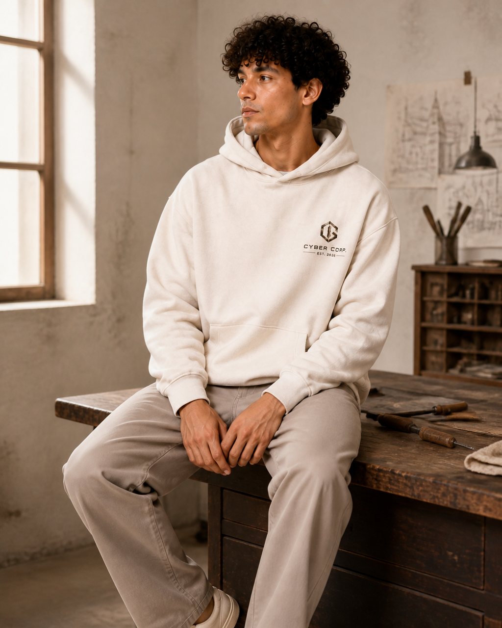 Heritage Sweat Ivory