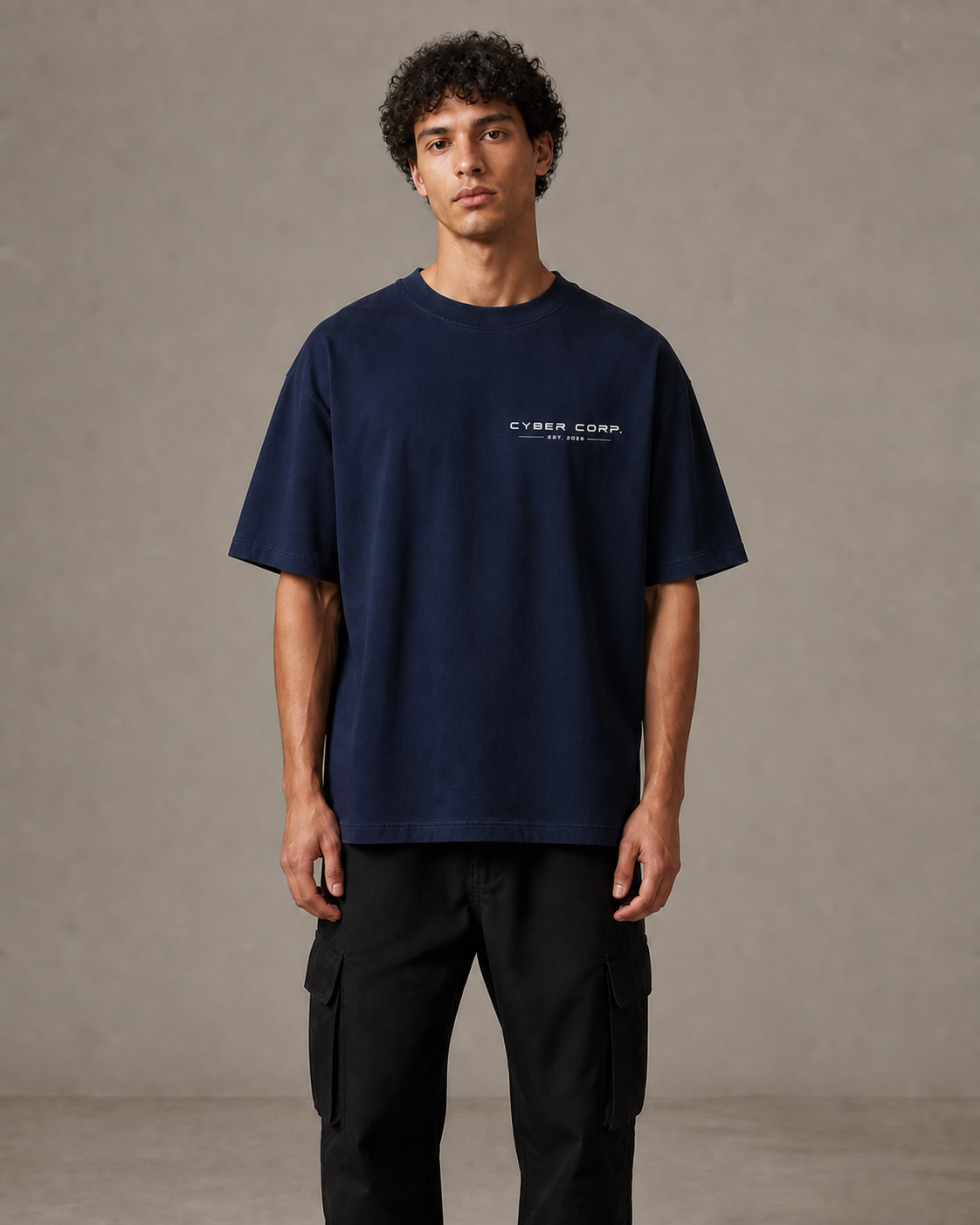 Essential Basic Tee Navy