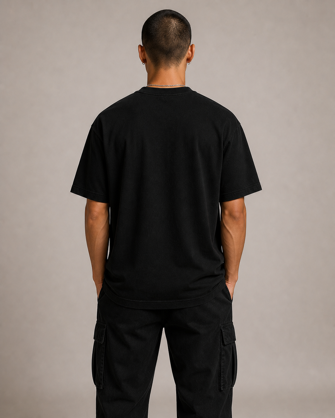 Essential Basic Tee Noir