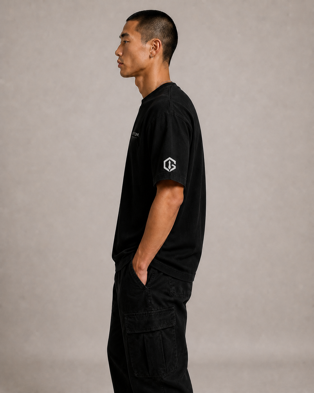 Essential Basic Tee Noir