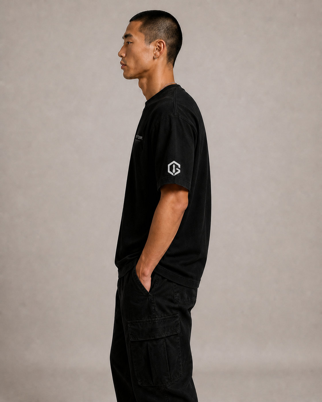Essential Basic Tee Noir