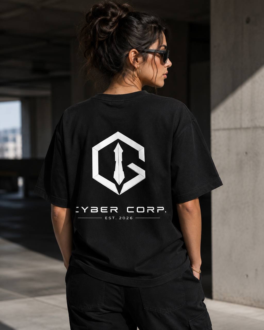 Dos du t-shirt Essential Tee Noir